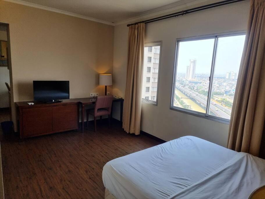 Hunian dekat T I Ancol, pintu Toll, Itc Mangga dua Apartment Jakarta Bagian luar foto
